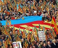 Más de 40.000 personas, en defensa del valenciano